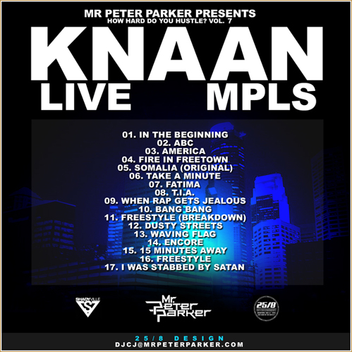K'naan - Live MPLS (Back) K'naan - Live MPLS (Back)