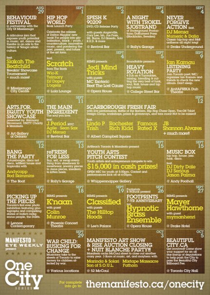 Manifesto One City