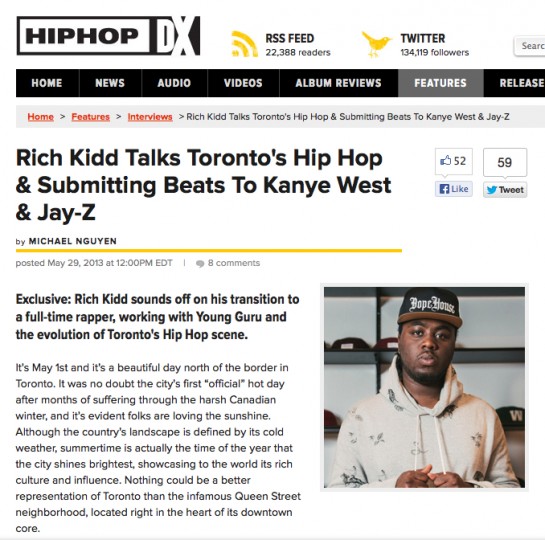 Rich Kidd HiphopDX